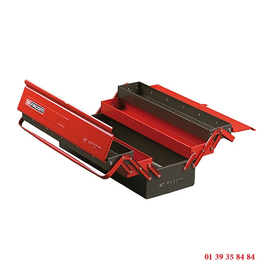 BOITE METAL - FACOM - 5 CASES L ORIGINAL