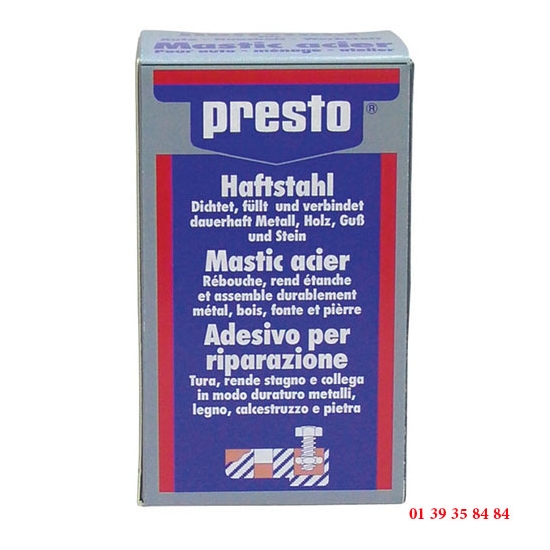 MASTIC BI COMPOSANTS POUR ACIERS - PRESTO