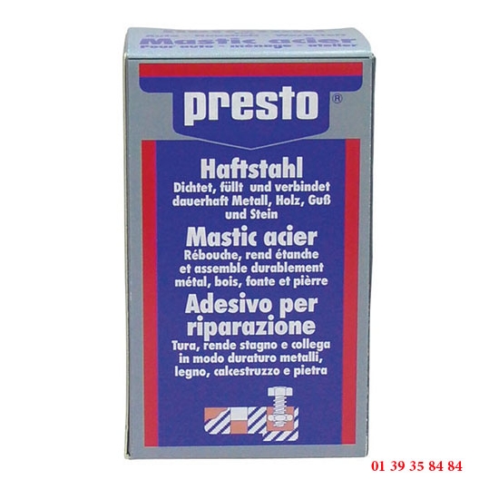 MASTIC BI COMPOSANTS POUR ACIERS - PRESTO