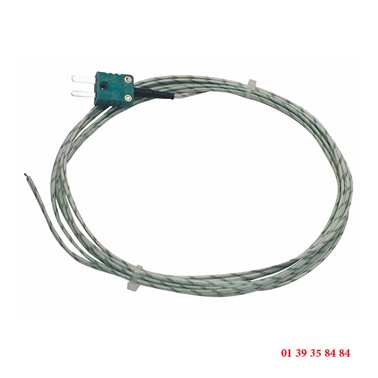 SONDE SOUPLE THERMOCOUPLE K - Longueur 2 m