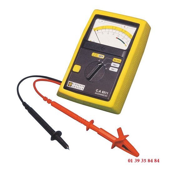 MEGOHMMETRE L'ORIGINAL - CHAUVIN ARNOUX