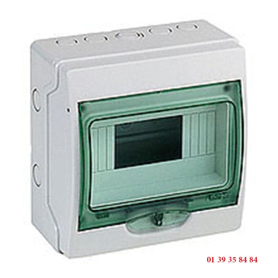 COFFRET ETANCHE IP65 SCHNEIDER 12 MODULES - GAMME MUREVA