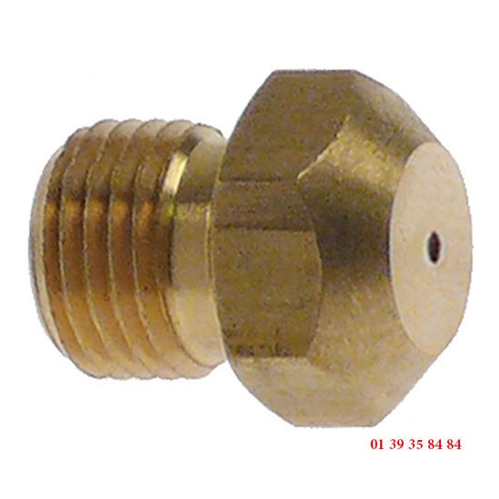 5 INJECTEURs GAZ - MBM ITALIEN - Ø trou 1.7 mm