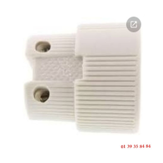 DOUILLE CLIPS EN PORCELAINE A VISSER