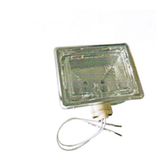 LAMPE DE FOUR AVEC DOUILLE