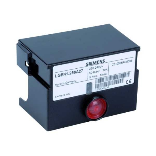 BOITIER DE CONTROLE SIEMENS LGB41.258A27