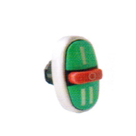 TRIPLE BOUTON POUSSOIR - 2 VERT+1 ROUGE - IP67