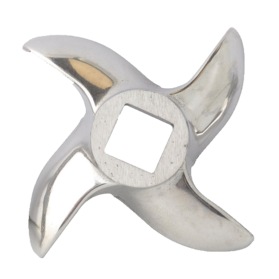 COUTEAU HACHOIR A VIANDE MODÈLE EN INOX AUTO-AIGUISANT ADAPTABLE BRAHER - MODÈLE 22