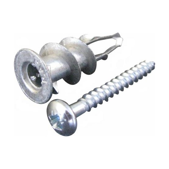 BOITE DE 100 CHEVILLES PLAK METAL (SANS PERCAGE)