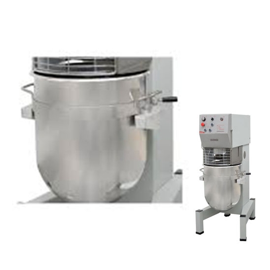 CUVE INOX 80 L - BATTEUR  MELANGEUR - DITO SAMA -  BMXE80-XBE80