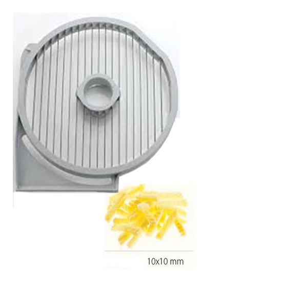 GRILLE FRITES - 10x10 MM - DITO SAMA - pour coupe-légumes TRK - TRS - TR210