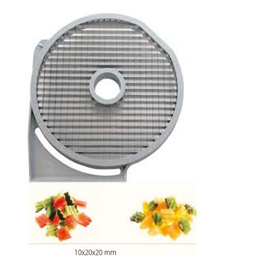 GRILLE MACEDOINE - 20x20 MM - DITO SAMA - pour coupe-légumes TRK - TRS - TR210