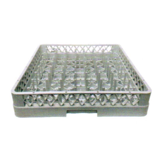 PANIER ASSIETTES 500X500X100 MM - ADAPTABLE FAGOR