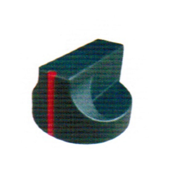 MANETTE Ø 69 MM - AVEC REPERE ROUGE - ADAPTABLE BERTOS