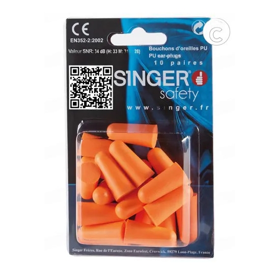 BOUCHONS D OREILLES SINGER SAFETY
