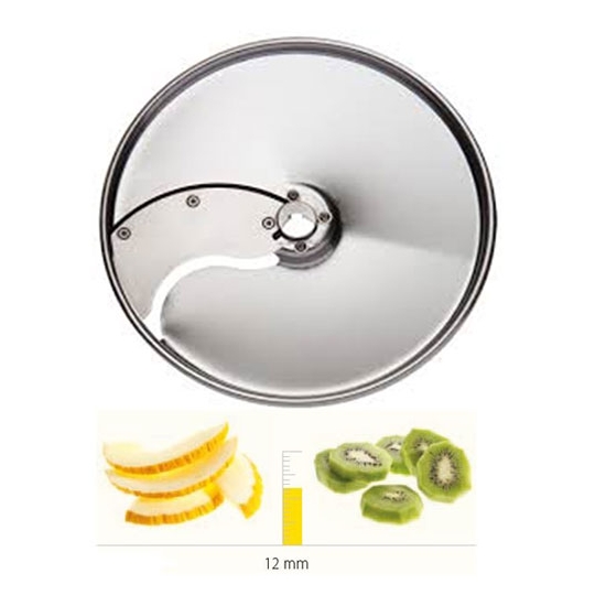 PLATEAU TRANCHEUR INOX - 12 MM - DITO SAMA - pour coupe-légumes TRK - TRS - TR210