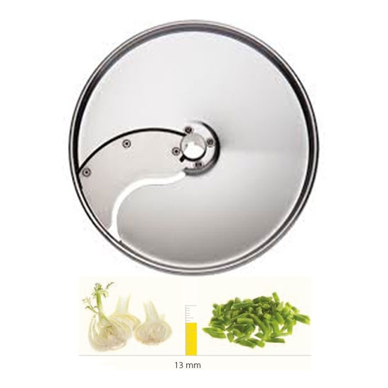 PLATEAU TRANCHEUR INOX - 13 MM - DITO SAMA - pour coupe-légumes TRK - TRS - TR210