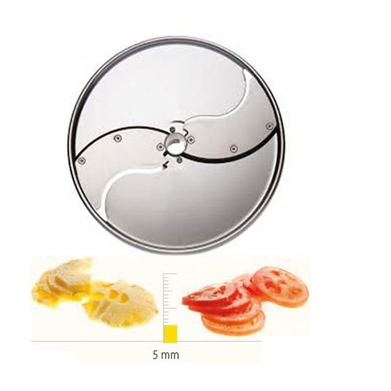 PLATEAU TRANCHEUR INOX - 5 MM - DITO SAMA - pour coupe-légumes TRK - TRS - TR210