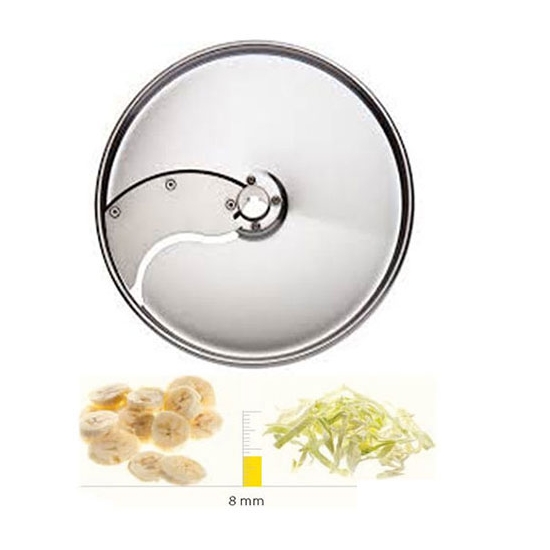 PLATEAU TRANCHEUR INOX - 8 MM - DITO SAMA - pour coupe-légumes TRK - TRS - TR210