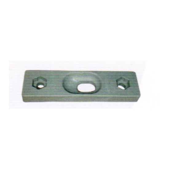PLAQUE DE FERMETURE 64X16 MM
