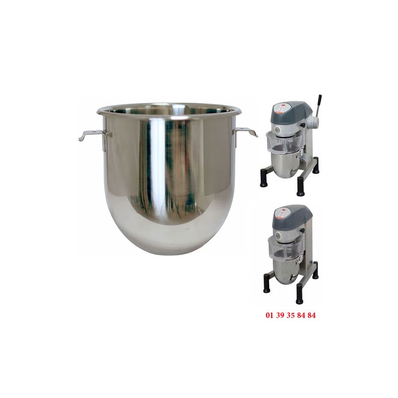 CUVE INOX 10 L - BATTEUR MELANGEUR - DITO SAMA - XBE10-XBM10 - chrono ...