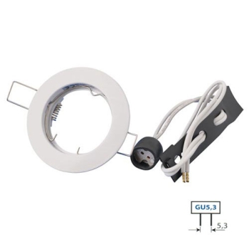 SUPPORT SPOT FIXE A ENCASTRER POUR LEDS ET HALOGENES