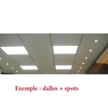 DALLES CARREES-LED-LABORATOIRE-4000K