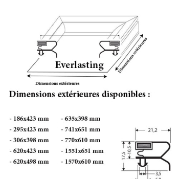 JOINT CADRE MAGNETIQUE ADAPTABLE EVERLASTING