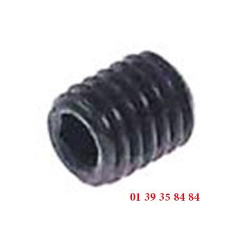 VIS POINTEAU FILETAGE M5 - SIRMAN - L. 6 MM