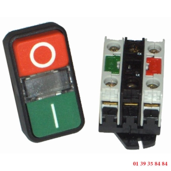 BOUTON MARCHE/ARRET - - ADAPTABLE diviseuse Bongard Mercure 20