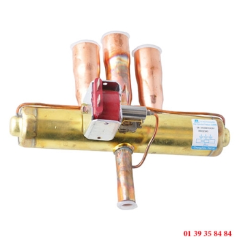 VANNE 4 VOIES POUR FLUIDES FRIGORIFIQUES