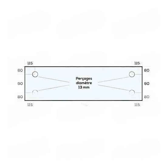 VITRE EN VERRE TREMPE ADAPTABLE SUR FOUR A SOLE GUYON 3V70