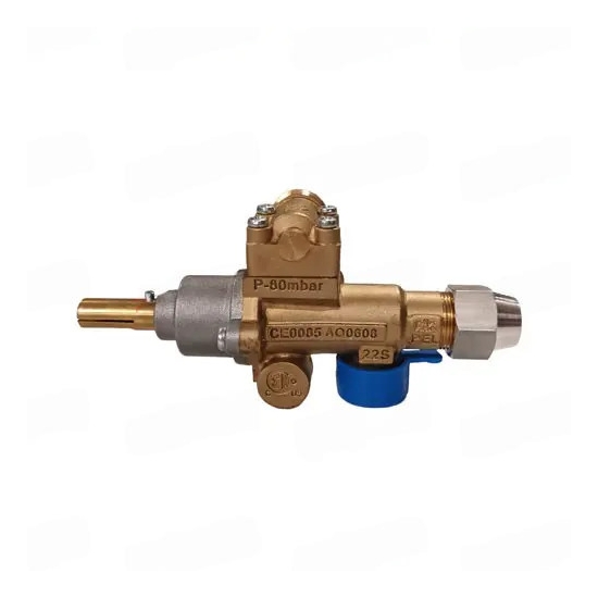 ROBINET GAZ MODELE PEL22S/O ADAPTABLE CHARVET